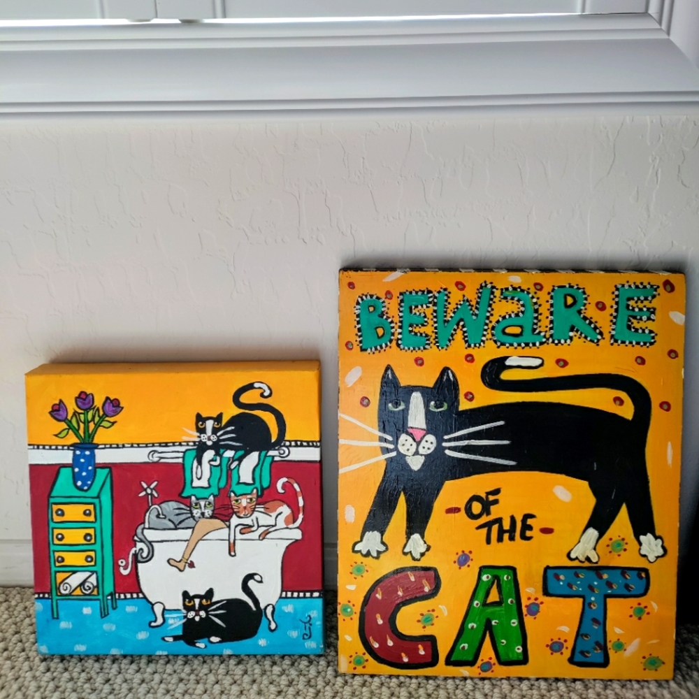 Framed Cat Pictures